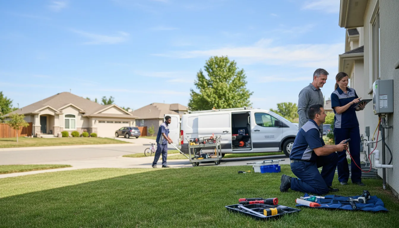 Professional Outdoor Tankless Water Heater Installation in Eccles, WV
